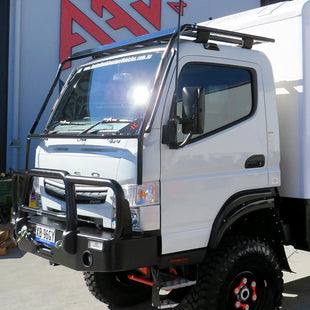 Fuso FGB71/ FG84 Sc Alloy Scrub Bar/Roof Pod With Wind Deflector Fitted