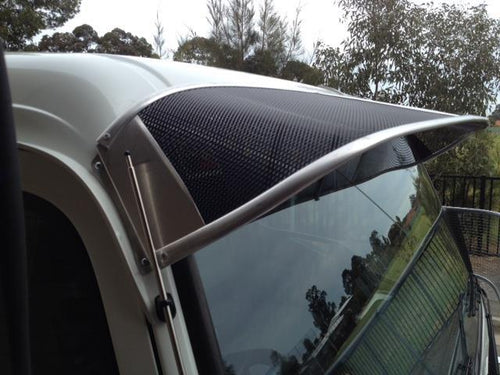 Fuso FGB71 Windscreen Sunvisor - Wide Cab KIT