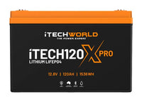Gxo - 2 X120Amp I-Tech Lithium Battery Upgrade Fitted