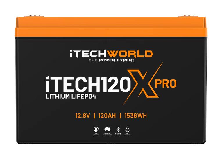 Gxo - 2 X120Amp I-Tech Lithium Battery Upgrade Fitted
