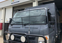 Fuso FGB71 Black Windscreen Stone Guard FITTED