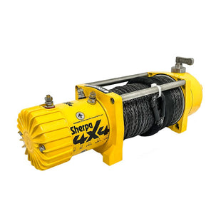 Sherpa Winch Unfitted 12V 17,000Lb 45M Synthetic Cable & Hawse**