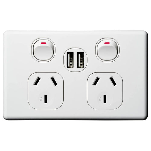 Gx Double Power Point With twin USB