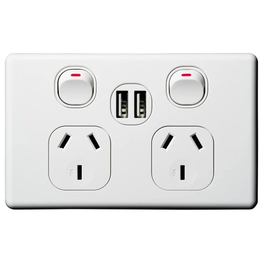 Gx Double Power Point With twin USB