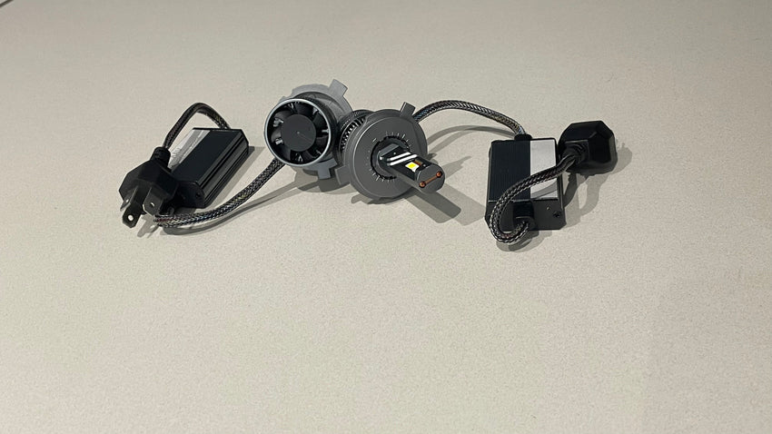 Upgraded H4 LED Globe 12V&24V 65W F15 for off road use only