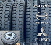 Oem Isuzu 6Stud Wheel With Bridgestone 225/80R17.5