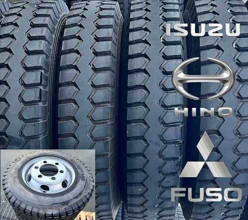 Oem Isuzu 6Stud Wheel With Bridgestone 225/80R17.5