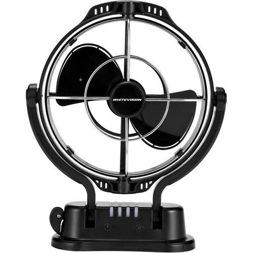 Whitevision Black Fan 12/24V - Unfitted