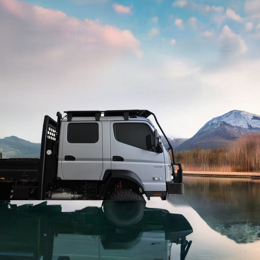 Fuso Crew Cab Window Shades 5 pcs