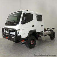 AAV4X4 New Fuso FGB71 4X4 Crew Cab Chassis 6500Gvm - 37" Xplora