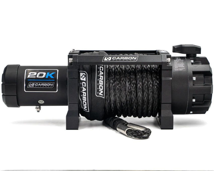 Isuzu NPS 2008+ Rear Winch Mount 20,000Lb Carbon Winch Synthetic Fitted