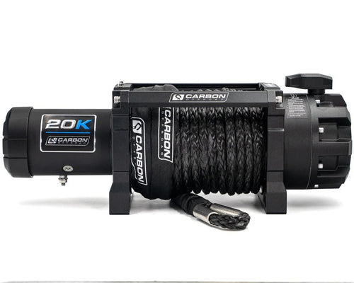 Fuso FGB71/84 12V 20,000Lb Carbon Winch 21M Synthetic Cable - Fitted
