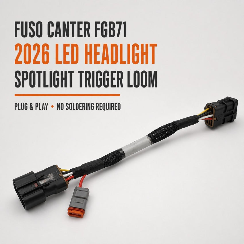 Fuso Spotlight Trigger Headlight Loom for 2026 LED Headlight