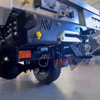 Fuso FGB71 Rear Winch Mount Kit Fitted - No Winch