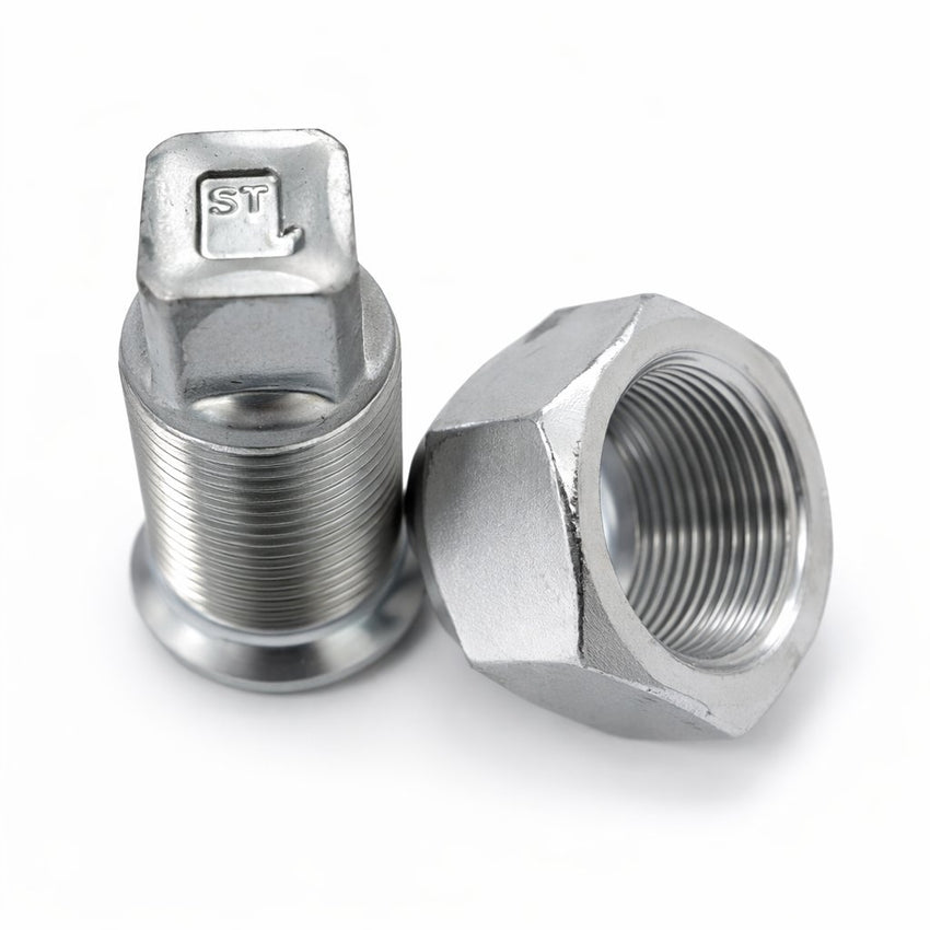 Lh Front Or Rear Wheel Nuts Suit 6 Stud- Fuso & Isuzu & Hino