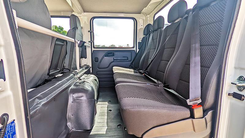 Isuzu Four Seat Conversion For Rear, 3 Point Seat Belts + Fitting Kit