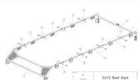 Roof Rack Suits GX Motorhome Module
