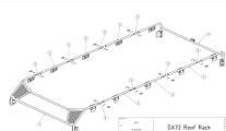 Roof Rack Suits GX Motorhome Module