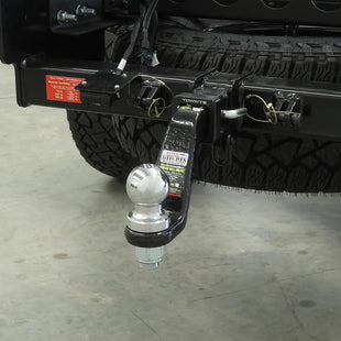Towbar - Adjustable Ball Mount 370Mm Drop 4500Kg Rated