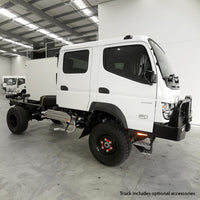 AAV4X4 New Fuso FGB71 4X4 Crew Cab Chassis 6500Gvm-37"MT