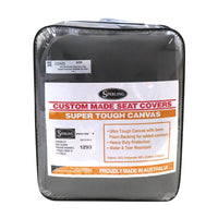 AAV4X4 Stratos+ Arm Rest -Heavy Duty Grey Canvas Front Seat Cover - Pair