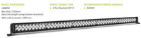Noxsolis Nx852 52" Light Bar Double Row Fitted