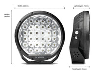 Noxsolis Nx920 9" Spot Light Pair