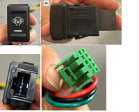 Isuzu Dash 24V Front Diff Lock Switch