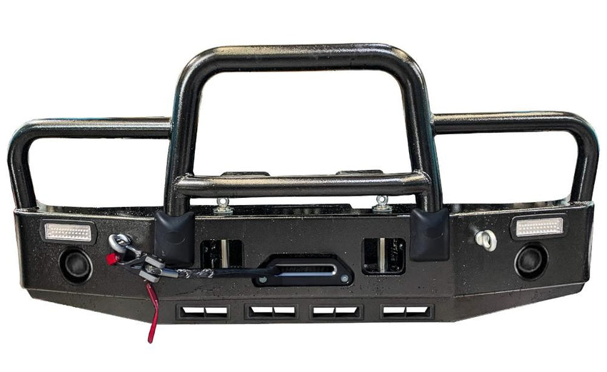 Isuzu NPS 2008+ Bull Bar 2024 Winch Compatible With Low Beam Headlight Kit