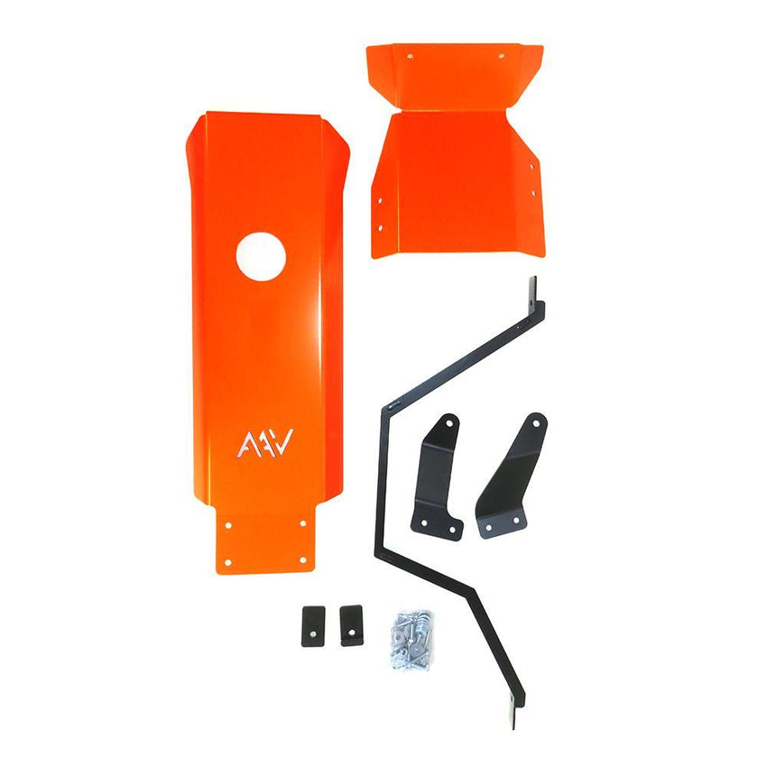 Isuzu NPS 2008+ Sump Guards Powdercoated & Fitted