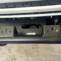 Isuzu NPS 2008+ Nudge Bar 2024 Winch frame & with LowBeam Lights Fitted