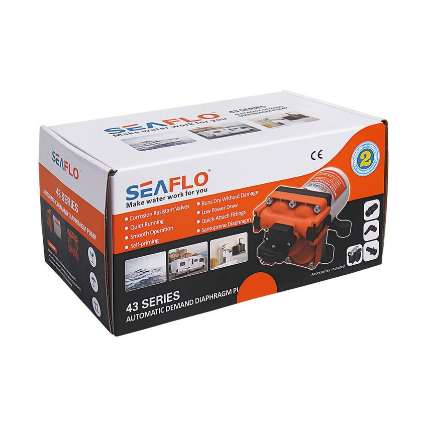 Seaflow 12v Water Pump RV Supreme 11.3LPM 55PSI
