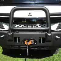 Fuso FGB71 Rated Recovery Nudge Bar #4042 Winch And Low Beam Light Compatib