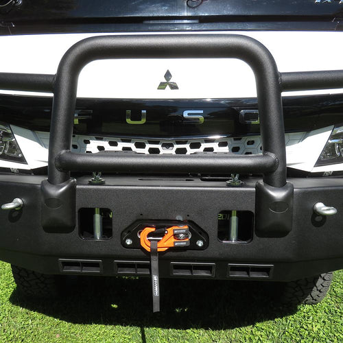 Fuso FGB71 Rated Recovery Nudge Bar #4042 Winch And Low Beam Light Compatib
