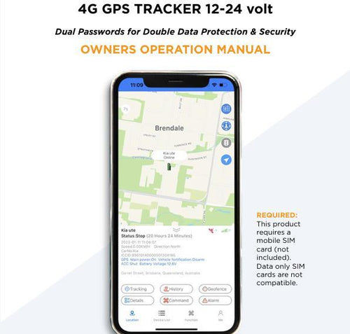 GXO Security/GPS Tracking/Engine Immoboliser For 12/24V Vehicles Fitted
