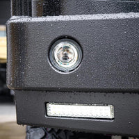Hino 817 Winch Compatible Bull Bar Fitted With Low Beam Headlights Fitted
