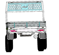 Fuso Tray Dual Cab Inc Subframe with 200 & 230L Tanks