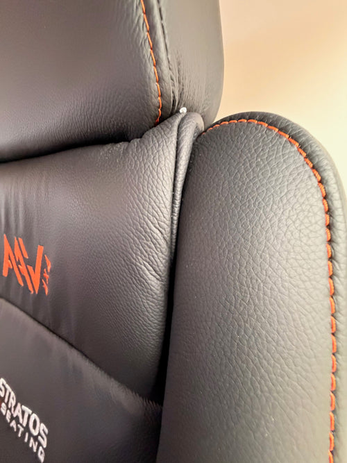 Isuzu NPS Single Cab 2008+ LH Side Stratos LTSS Seat - Fitted LEATHER