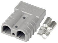 GXO Gray Anderson 50A Plug Additional Fitted to RHs Front of Motorhome 12v