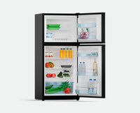 Bushman 190L Upright Fridge - 145L Fridge & 45L Freezer