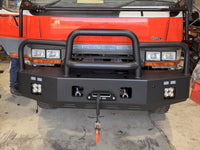 Fuso FG637, FG649 Bull Bar with Drivings lights, Winch and Recovery Points
