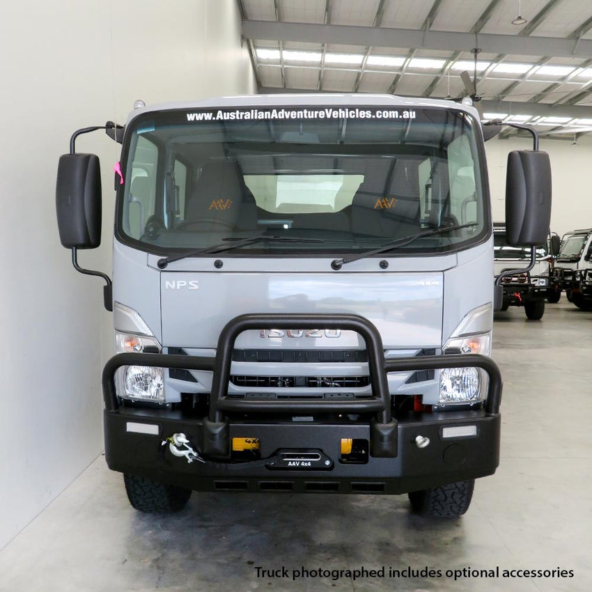 New Isuzu 75/155 Crew Cab  Manual 7000Gvm + Nudge Bar+ 37" Xplora SSW