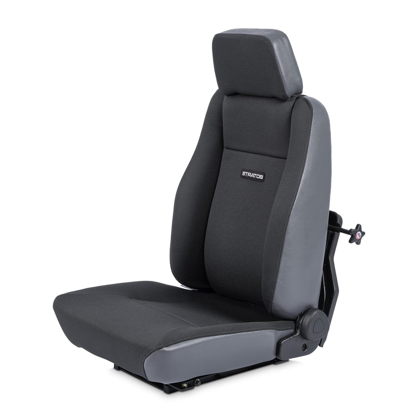 Fuso FGB71 & FG84 Lh Stratos Seat Ltss And Fitting Kit- Unfitted Mid Grey