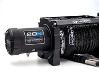 Isuzu NPS 2008+ Rear Winch Mount 20,000Lb Carbon Winch Synthetic Fitted