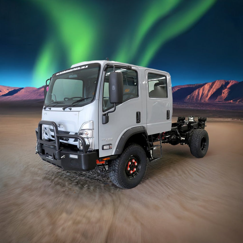 New Isuzu 75/155 Crew Cab  Manual 7000Gvm + Bull bar +37" MT  SSW