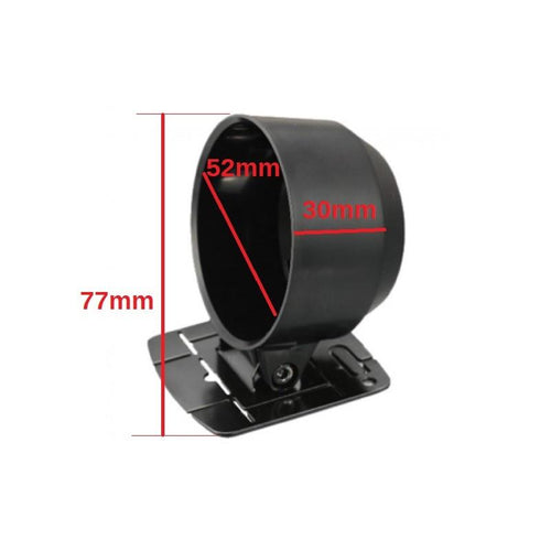 Fuel Gauge Pod 52mm Black