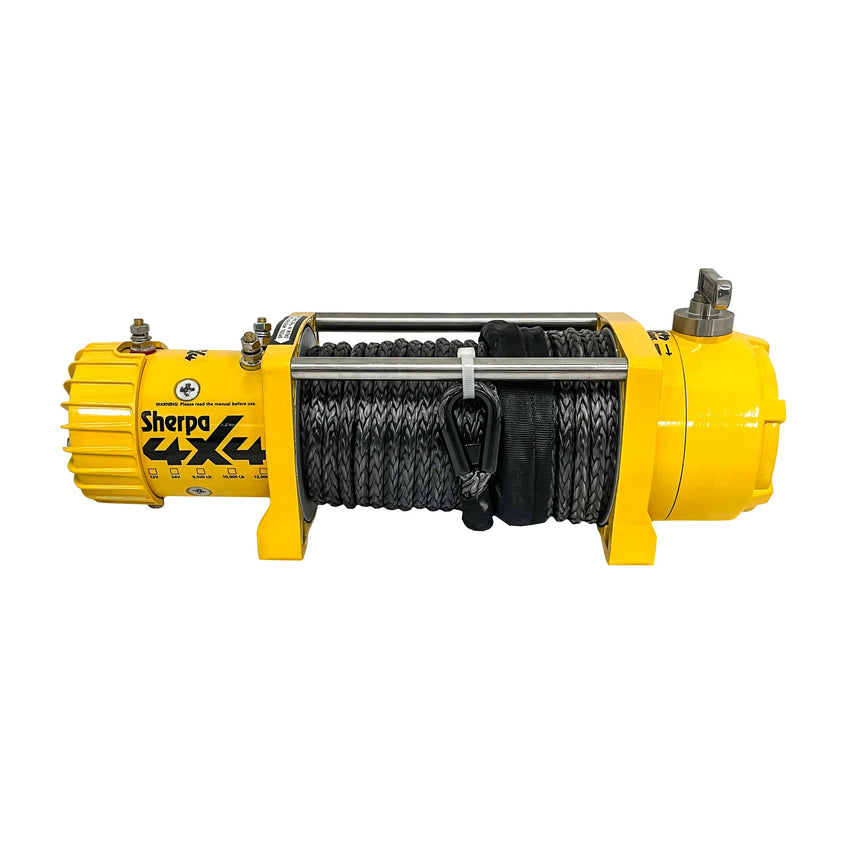 Hino 817 24V 17,000Lb Sherpa Winch 45M Synthetic Cable - Fitted