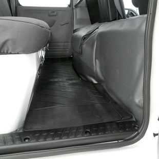 Fuso FGB71 OEM Full Width Rubber Floor Mat - Rear