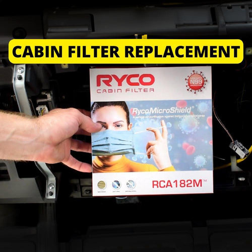 Isuzu Replacement  Air Cabin Filter Fitted