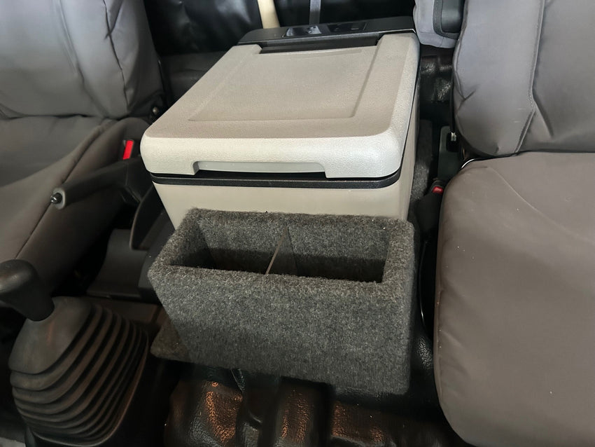Isuzu Centre Console & 9Lt Fridge Suits Single Seats Fitted